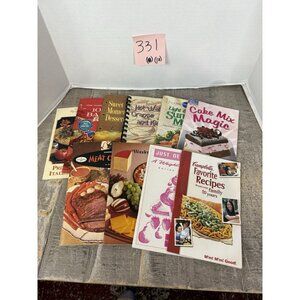 Bundle Of 10 Small Cookbooks/Pamplets # 331